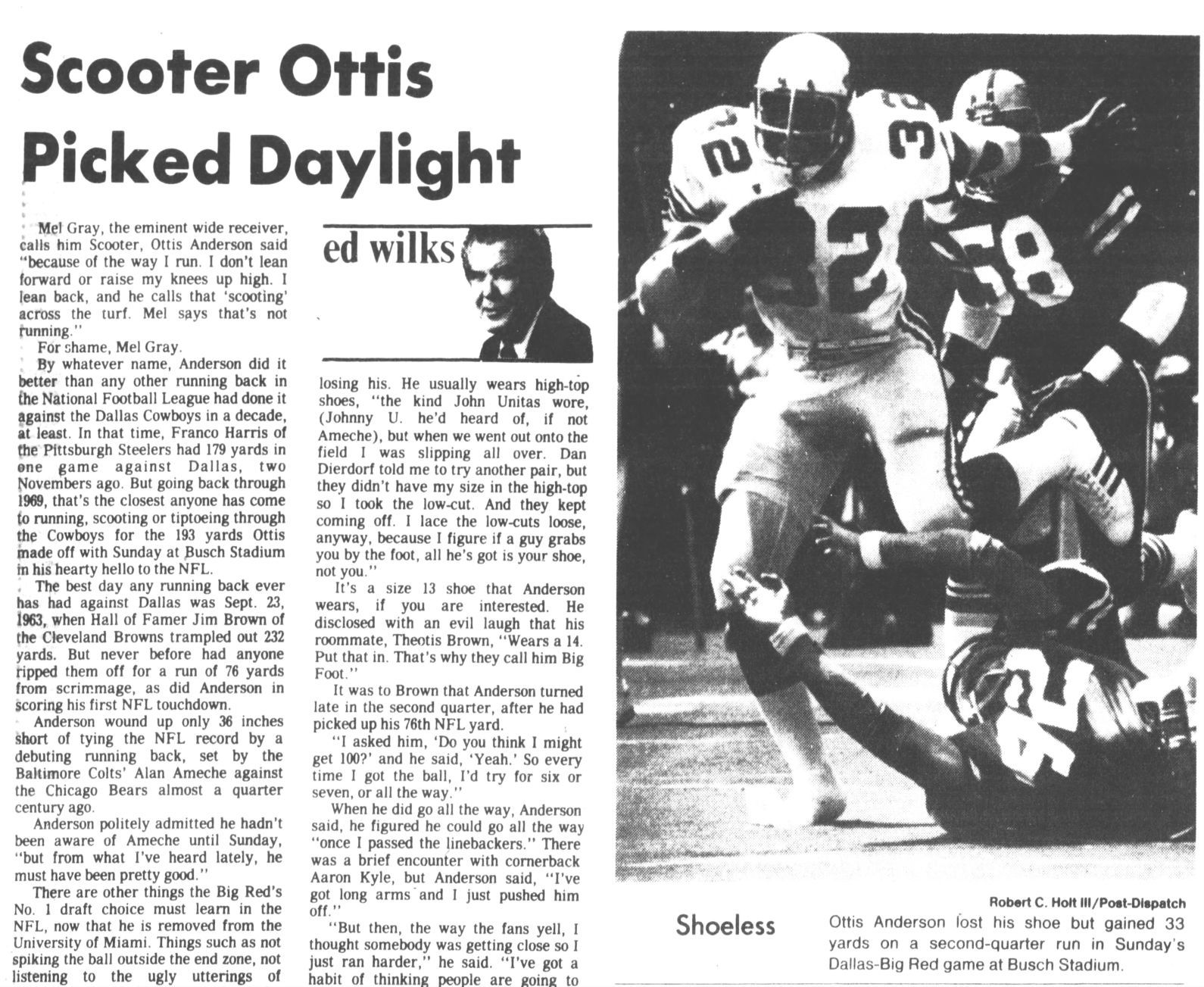 Sept. 2, 1979: Ottis, my man